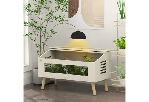 PawHut Terrarium für Reptilien 140L