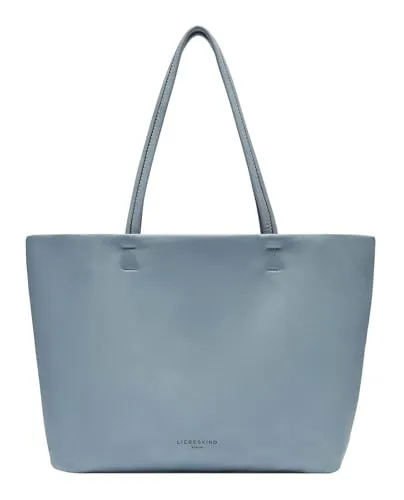 Liebeskind Hera Sheep Natural L Shopper blaugrau - Umhängetasche aus hochwertigem Schafsleder, stilvoll in blaugrau, ideal für den täglichen Gebrauch und ein elegantes Accessoire.