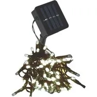 Lex 100er Solar LED Lichterkette Innen Außen Gartenbeleuchtung Party Outdoor Warmweiß
