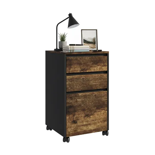 Rollcontainer Aktenschrank mit 3 Schubladen