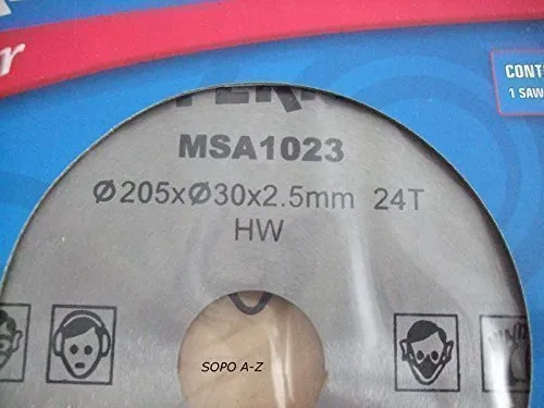 HM Kreissägeblatt, Ø205x30/16/18x2,5 mm, Ferm, Sägeblatt