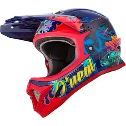 O'NEAL Sonus Youth Helmet Rex | Kinder Mountainbike-Helm - Fahrradhelme mit robuster ABS-Schale und optimaler Belüftung für sicheren Fahrspaß. Ideal für MTB Downhill mit anpassbarem Innenfutter.