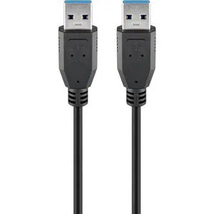Goobay USB-Kabel 95716 USB 3.0, 0,5 m, Anschlusskabel, A Stecker / A Stecker