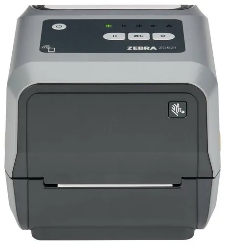 Zebra ZD621t Etikettendrucker - Thermotransfer (Rolle 11,8 cm) - Drucker für hochwertige Etiketten, bietet bis zu 203 mm/Sek. Druckgeschwindigkeit und umfassende Sicherheitsfunktionen für reibungslose Arbeitsabläufe.