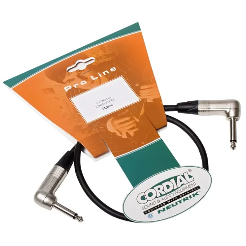 Cordial CXI 0.6 RR Patchkabel Klinke 0,6 m