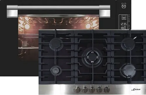 Kaiser EH 9309 Einbau Elektro-Backofen + Gaskochfeld 90 cm