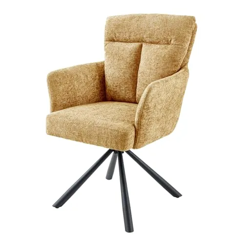 riess-ambiente Polsterstuhl BIG GEORGE in gelb von Riess-Ambiente