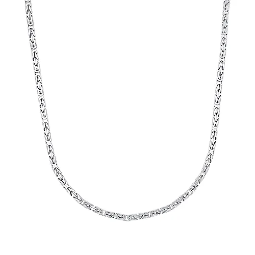 Amor Halskette 925 Sterling Silber Unisex - Unisex Halskette aus hochwertigem 925 Sterling Silber, 50 cm lang. Ideal als Geschenk für besondere Anlässe und perfektes Accessoire für jeden Look.