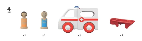 BRIO Krankenwagen mit Licht und Sound; 30381