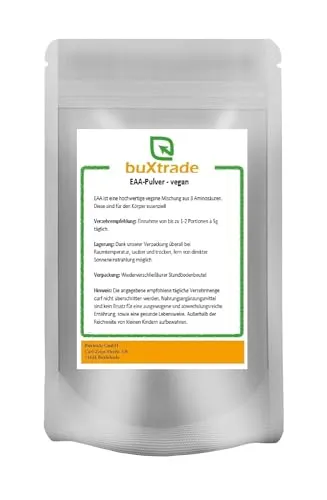 EAA | Pulver | Aminosäuren | Vegan | Buxtrade 2 kg