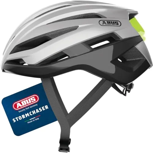 ABUS Fahrradhelm StormChaser gleam silver S