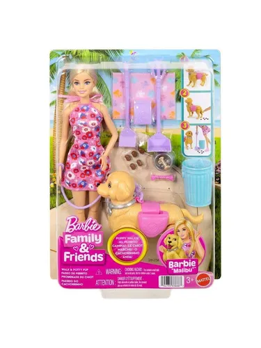 Barbie Walk & Potty Malibu