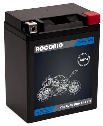 ACCONIC Sportivo AGM (YB14L-BS)