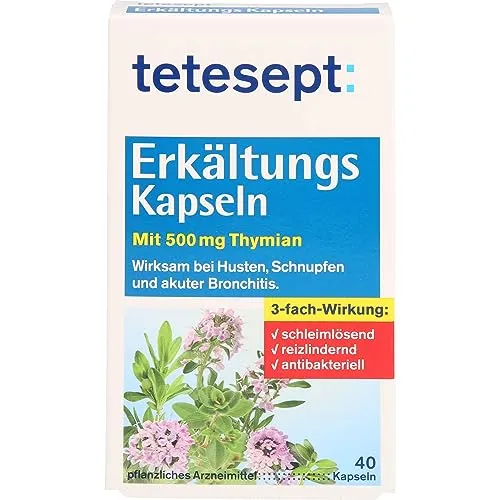 Tetesept Erkältungs Kapseln 40 ST von tetesept