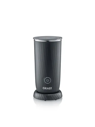 GRAEF Milchaufschäumer MS402EU 240 ml Alu schwarz in schwarz von GRAEF
