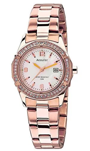 Accurist Damen-Armbanduhr Analog Quarz LB1545