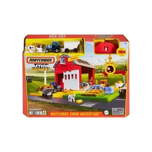 Matchbox Real Adventures: Autowäsche Spielset - Sonstige Kategorie mit interaktivem Spielset, das kreatives Spielen fördert und mit aktiven Geräuschen sowie abnehmbaren Figuren für realistischen Spielspaß sorgt.