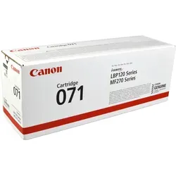 Canon Toner 5645C002 071 schwarz - Originaltoner mit hoher Kapazität für bis zu 1.200 Seiten, ideal für Canon i-SENSYS Drucker