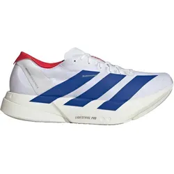 ADIDAS Herren Laufschuhe Adizero Adios Pro 4 - Hochleistungs-Laufschuhe für Wettkämpfe, optimiert für Speed und Effizienz. Mit carbonverstärkten ENERGYRODS 2.0 für eine reaktionsfreudige Abrollbewegung und leichtem LIGHTSTRIKE PRO-Schaum für besten Komfort.
