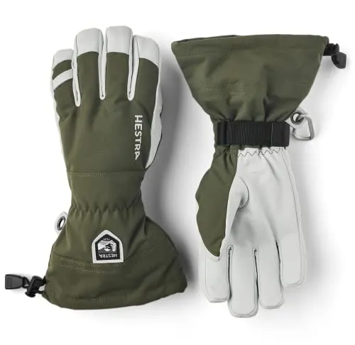 Hestra Army Leather Heli Ski 5-Finger Handschuhe von Hestra
