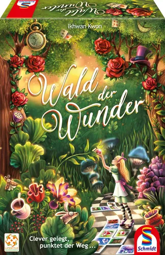 Schmidt Spiele 49408 Wald der Wunder - Buntes Familienspiel für 1-4 Spieler, einfacher Spielablauf und abwechslungsreiche Varianten, ab 8 Jahren