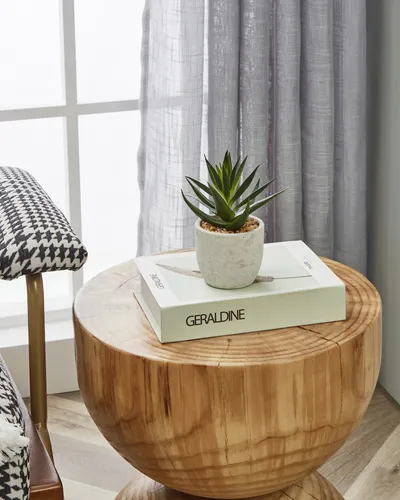 Eglo Kunstpflanze Sukkulente Chitose im Topf grün 15 x 10 cm