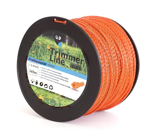 345m Mähfaden Ersatzfaden TWIST Duo Power Line 2,4mm Trimmerfaden Motorsense 3lb