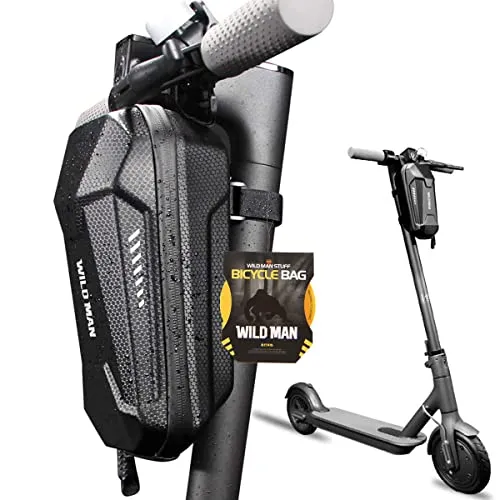 WILD MAN Lenkertasche für E-Scooter - 2 l - Schwarz