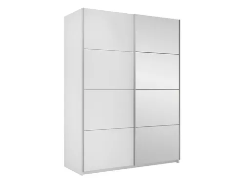 MIRJAN24 Kleiderschrank Atalio 150 mit Spiegel - Kleiderschrank mit zwei Schiebetüren, 150 cm breit und 210 cm hoch. Praktischer Frontspiegel und Kleiderstange für optimalen Stauraum.