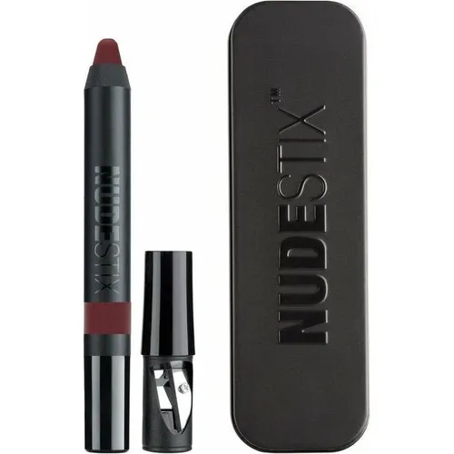 Nudestix Intense Matte Lip Liner & Cheek Blush 2-In-1, Raven, 2.5 g - Vielseitiger 2-in-1 Lip Liner und Cheek Blush in der Farbe Raven. Ideal für einen matten Look und einfache Anwendung. Perfekt für Damen, die ihr Make-Up unkompliziert und stylish gestalten möchten.
