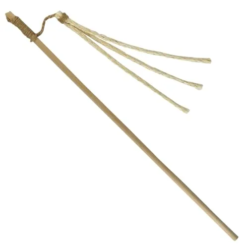 Nobby Katzenangel mit Sisal Stab 40 cm, Band mit Spielzeug 70 cm