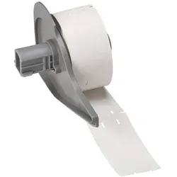 Brady M7-12-109 Etiketten aus PE, 19,05 mm x 76,2 mm, weiß