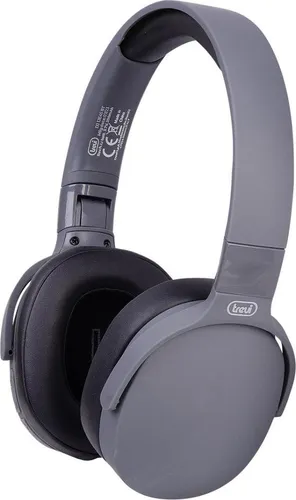 Trevi DJ 12E45 BT kabelgebundener und drahtloser Kopfhörer Headset Kopfbügel Telefonieren/Musik Schwarz