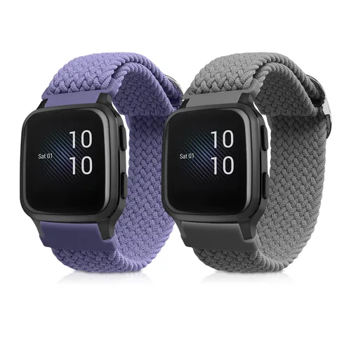2x Sportarmband für Garmin Venu Sq Music Sq Fitnesstracker Smartwatch Sport