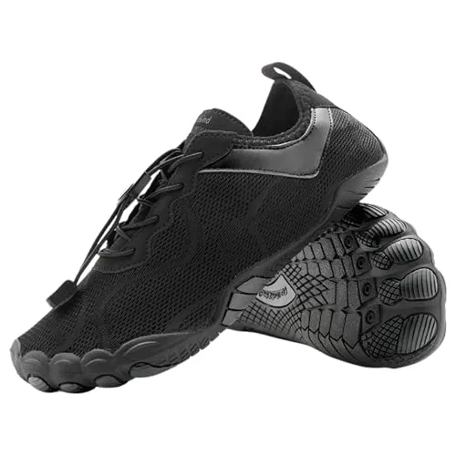 Produktbild Freiluftkind Das Original – Kokoda rutschfeste Barfußschuhe Schwarz EU 48 – Ideal für Abenteuer