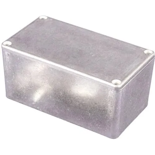 Hammond Electronics Universal-Gehäuse (L x B x H) 120 x 100 x 35 mm Aluminium Aluminium 1 St.