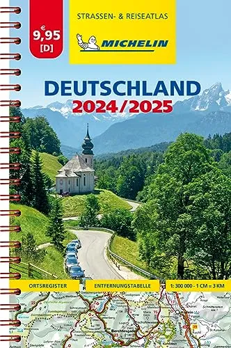Michelin Kompaktatlas Deutschland 2024/2025 (MICHELIN Atlanten)