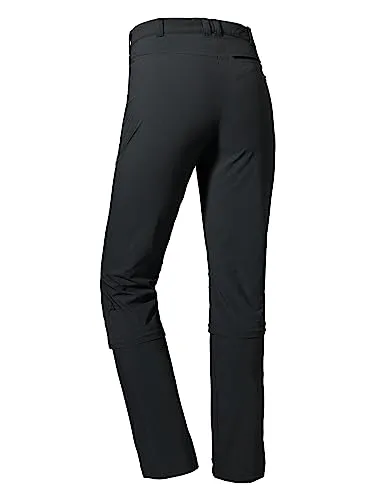 Schöffel Damen Pants Engadin1 - Strapazierfähige Wanderhose für Outdoor-Aktivitäten - Wanderhosen: Wasserabweisende Outdoorhose mit 4-Wege-Stretch für hohe Bewegungsfreiheit und kühlendem Tragegefühl dank S.Café ICE-CAFÉ Technologie.