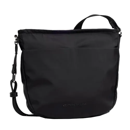 TOM TAILOR Umhängetasche Cross Bag, Black - Umhängetaschen mit stufenlos verstellbarem Schulterriemen (82-144 cm) für optimalen Tragekomfort, ideal für den Alltag oder Freizeit.