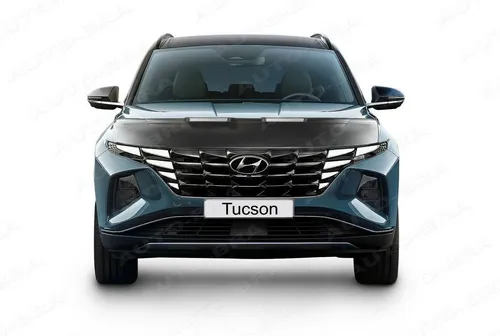Auto Bra für Hyundai Tucson ab 2020 – Steinschlagschutz - Effektiver Steinschlagschutz für die Motorhaube des Hyundai Tucson, aus hochwertigem Kunstleder, ideal für Tuning und Styling. Schützt zuverlässig vor Kratzern und Beschädigungen.