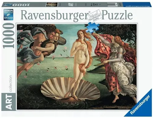 Puzzle Ravensburger Art Collection 1000 elementów Narodziny Wenus 4005555000686