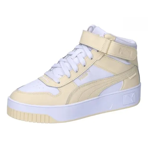 PUMA CARINA STREET MID Sneaker - Sneaker high mit modernem California-Style und Retro-Design, ausgestattet mit SOFTFOAM+ Innensohle für optimalen Komfort und aus mindestens 30% recyceltem Material für eine nachhaltige Zukunft.
