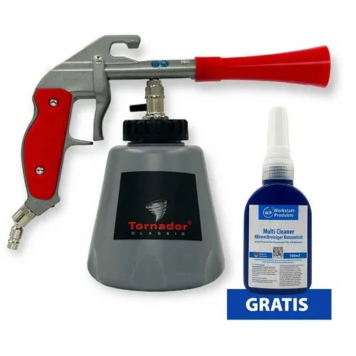 Tornador Z-010 RS CLASSIC Impulsreinigungspistole - Innenreinigung & -pflege, innovative Reinigungstechnik für gründliche und zeitsparende Reinigung von Fahrzeuginterieurs