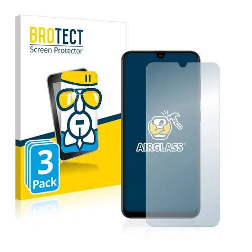 3x Panzerfolie Schutzglas für Samsung Galaxy A30s Displayschutz