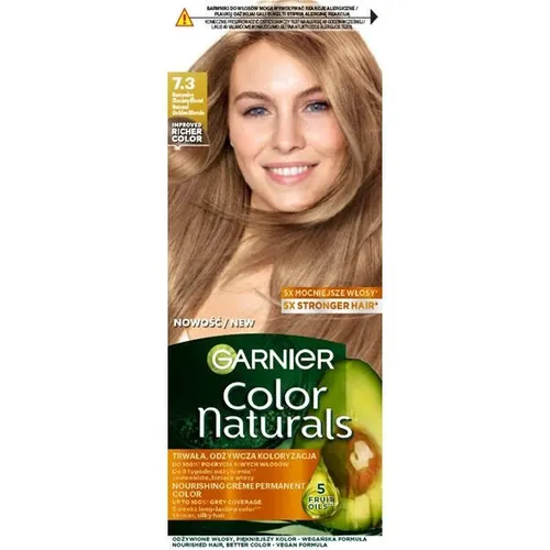 Garnier Color Naturals odżywcza farba do włosów 7.3 Naturalny Złoc 3600542600286