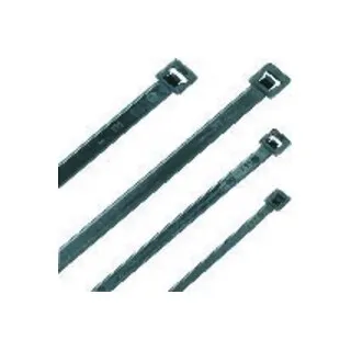 HEIDEMANN Nylon - Kabelbinder, schwarz, 98 X 2,5 UV-beständig, 100 St. SB