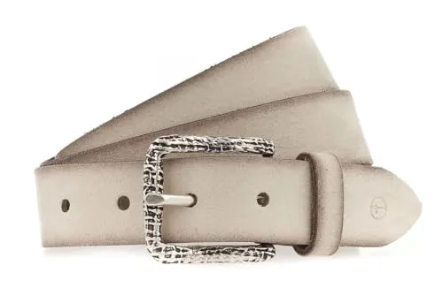 Tamaris Ledergürtel Essential Classics gelb 95 - Hochwertiger Gürtel aus 90% Leder, ideal für stilvolle Outfits. Mit eleganter Logo-Prägung und Dornschließe für perfekten Halt.