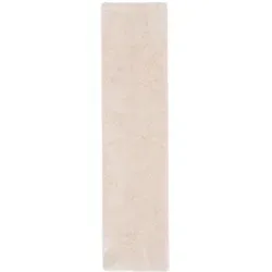 Snapstyle Hochflor Teppich Beige 80x160 cm - Luxuriöser Hochflor Teppich aus hochwertigem Polyester, 3500 g/m² – ideal für stilvolle Akzente in Ihrem Zuhause. Weich und gemütlich verwandelt er jeden Raum in eine einladende Oase.