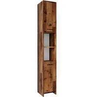 Produktbild Vicco Hochschrank Kiko, Eiche rustikal 30 x 190 cm