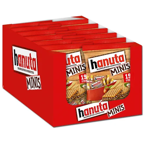 Ferrero Hanuta Minis 200 g, 12er Pack von Hanuta